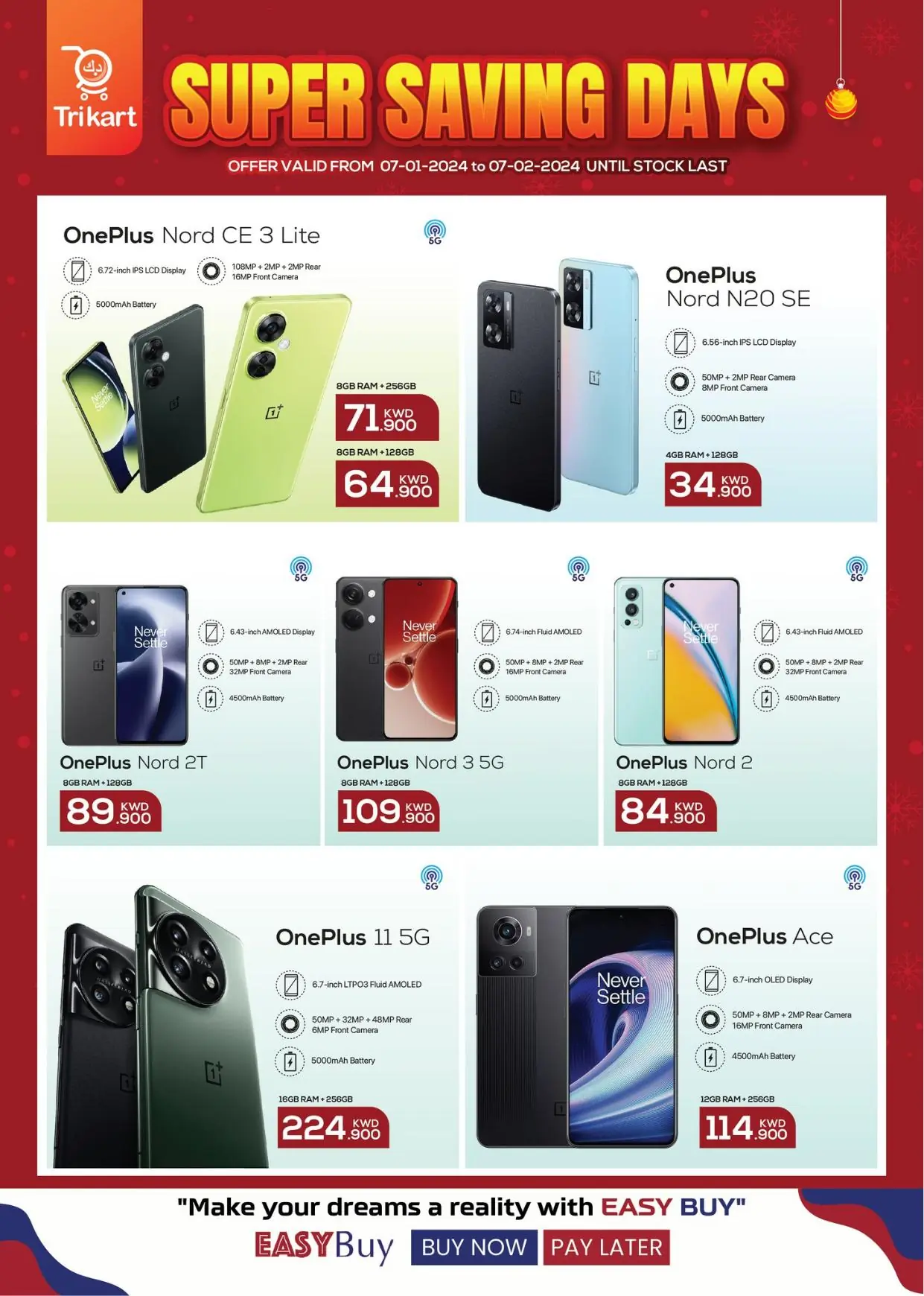 SUPER SAVING DAYS