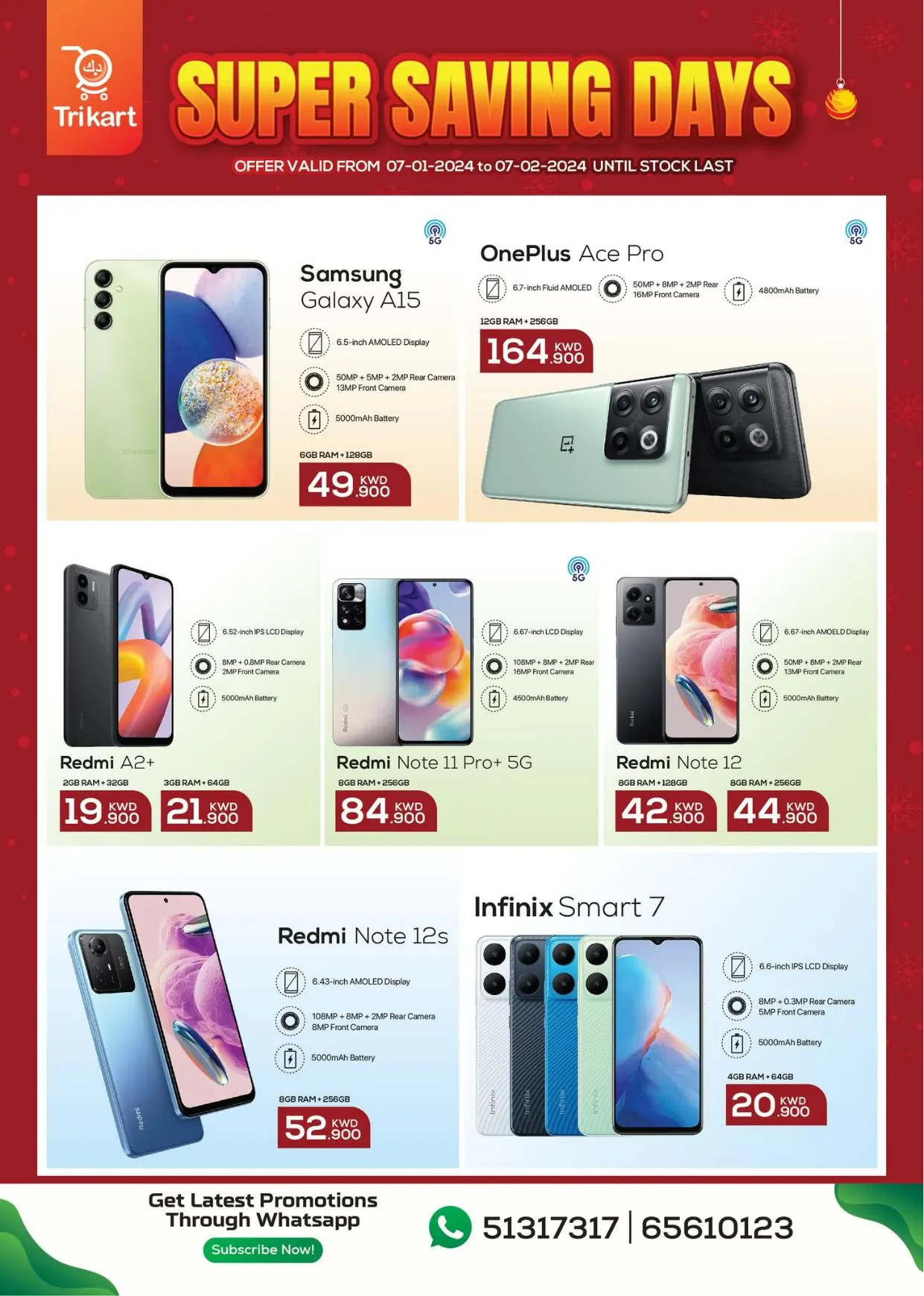 SUPER SAVING DAYS