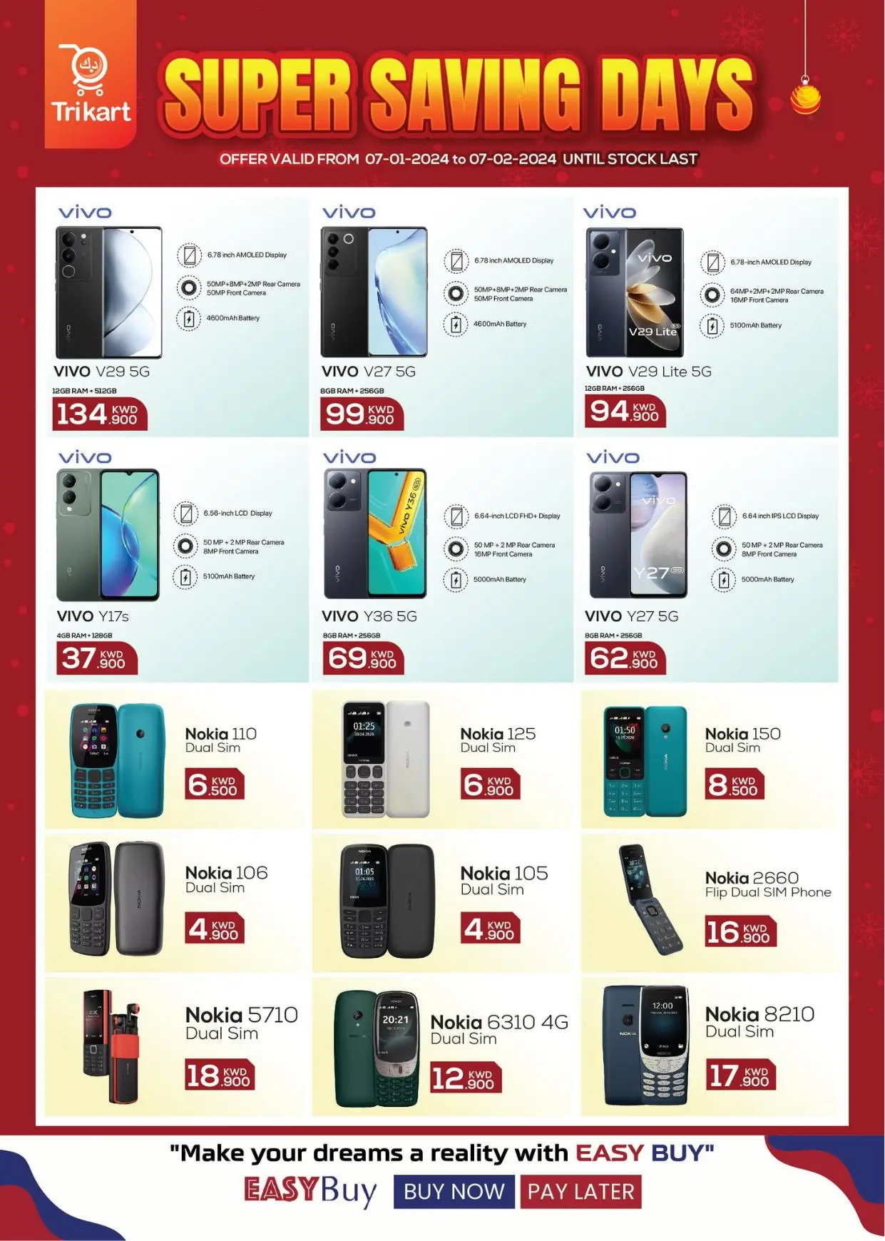 SUPER SAVING DAYS