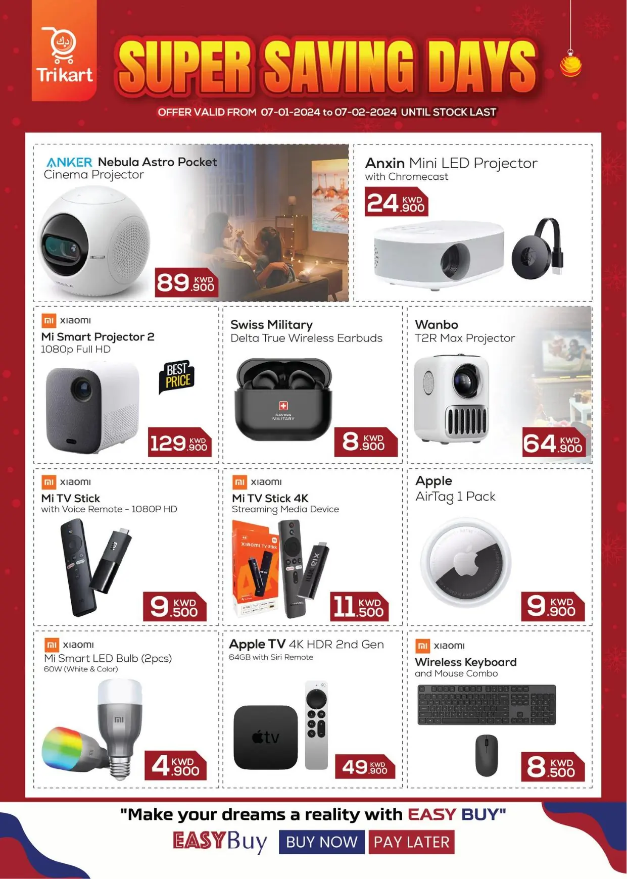 SUPER SAVING DAYS