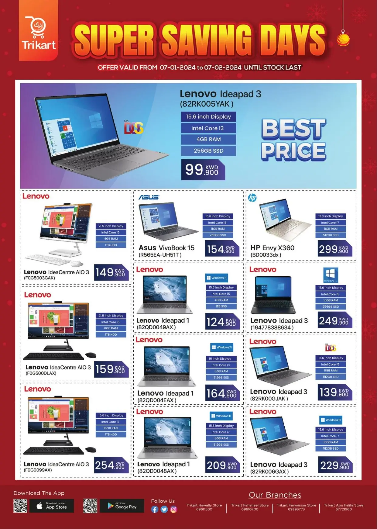 SUPER SAVING DAYS