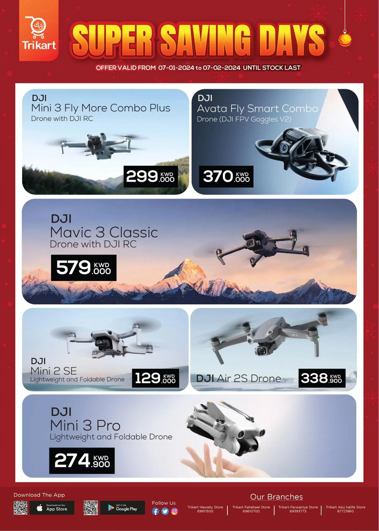 SUPER SAVING DAYS