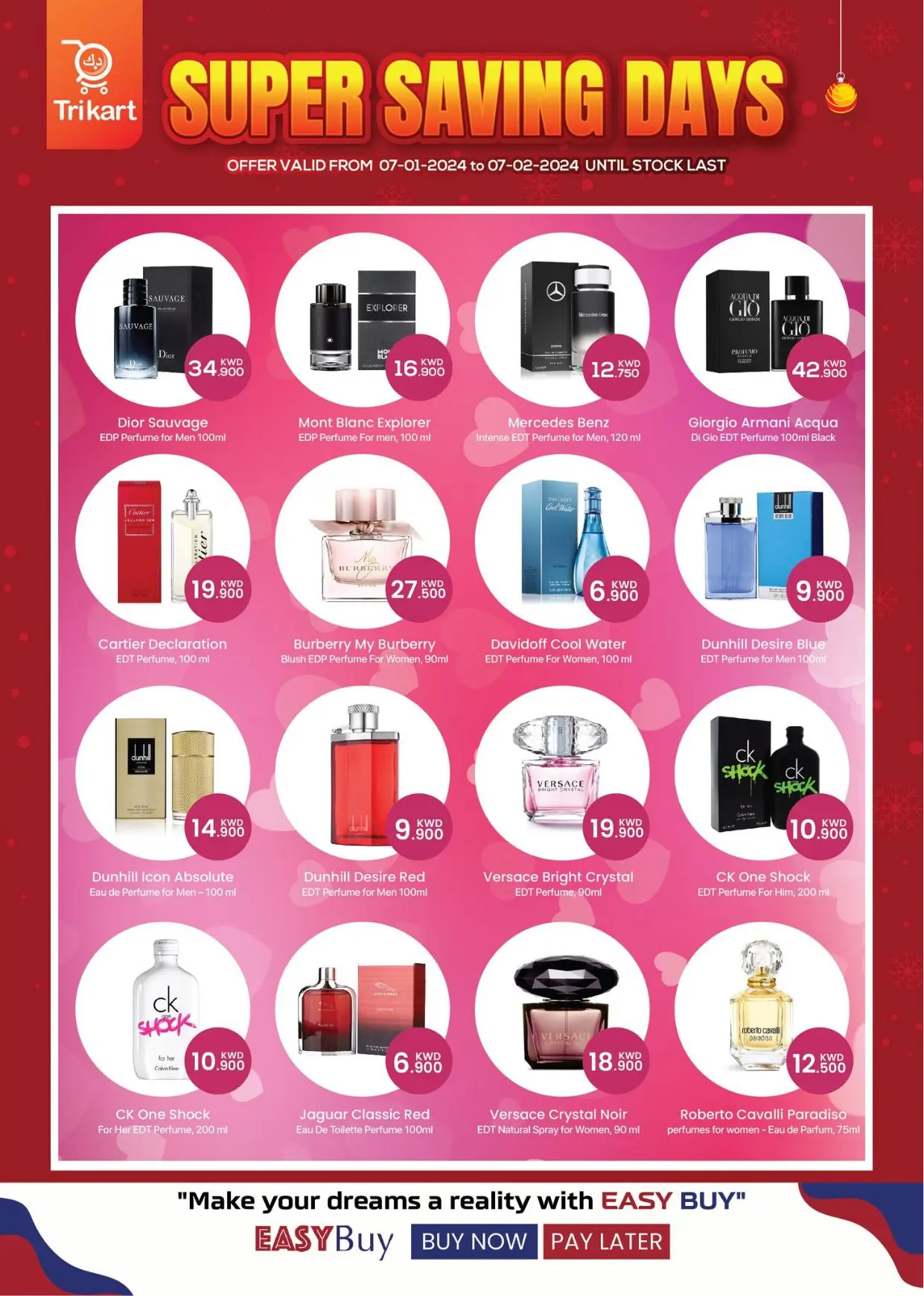 SUPER SAVING DAYS