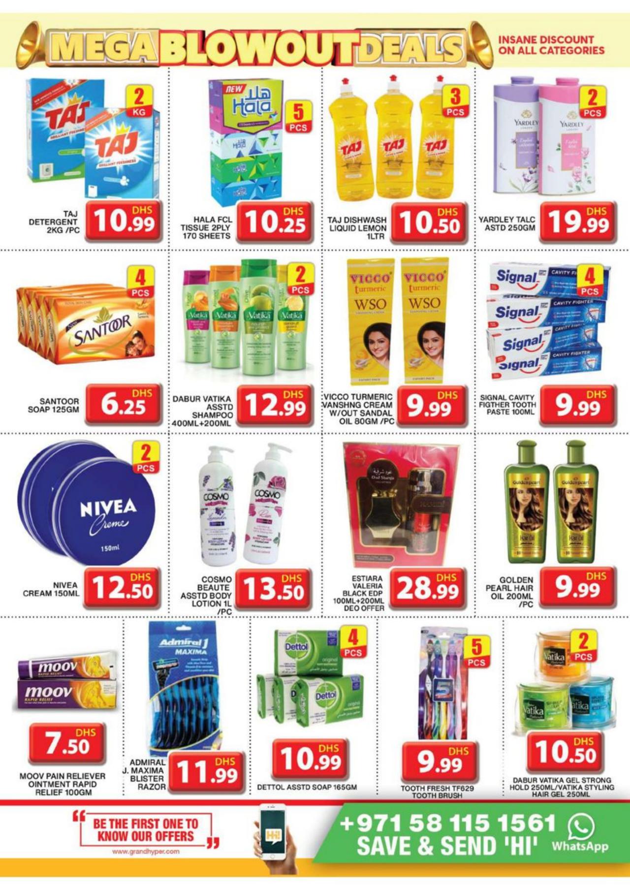 MEGA BLOWOUT DEALS