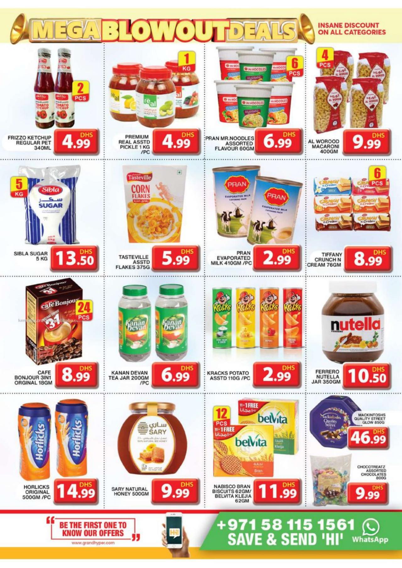 MEGA BLOWOUT DEALS