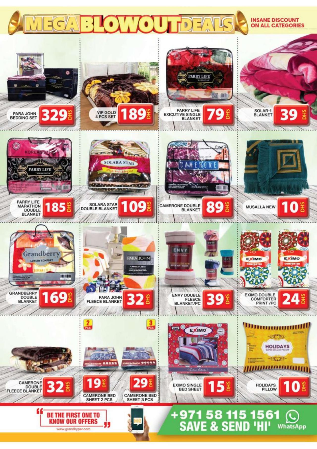 MEGA BLOWOUT DEALS