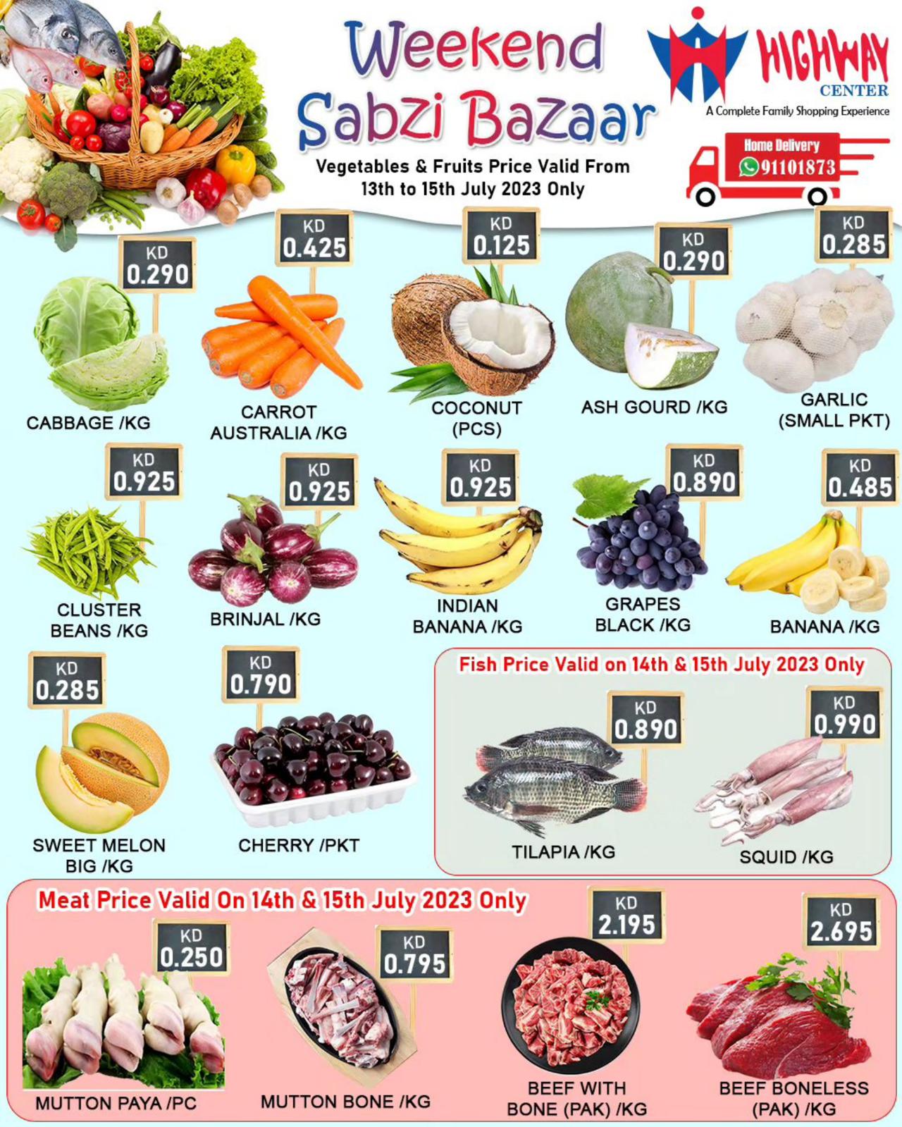 Weekend Sabzi Bazaar