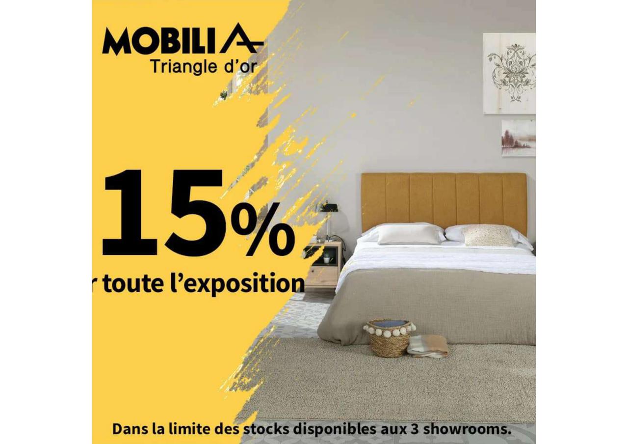 -15% off on the whole exhibition